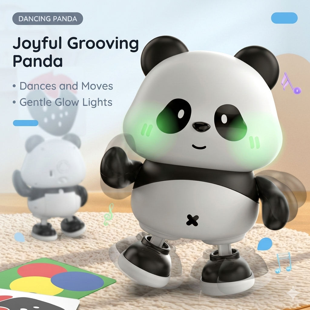 Panda de Pelúcia Interativo