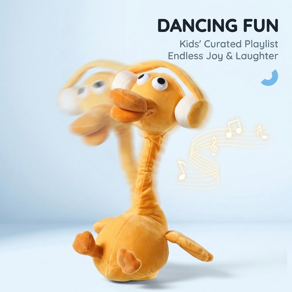 Patinho que Dança e Repete a Voz